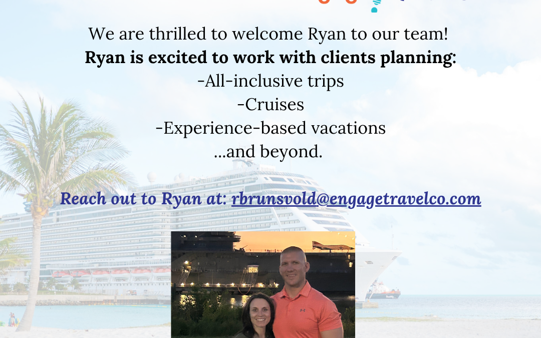 Welcome to the team, Ryan Brunsvold!